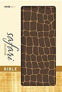 Safari Collection Bible-NIV-Giraffe (Imitation Leather)