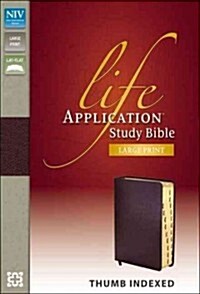 Life Application Study Bible-NIV-Large Print (Bonded Leather)