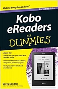 Kobo Ereaders for Dummies(r) (Paperback, Portable)