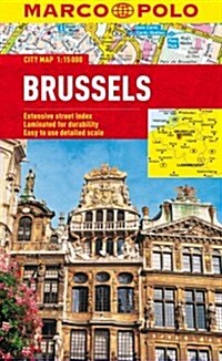 Brussels Marco Polo City Map (Folded)