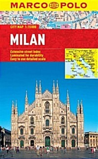 Marco Polo Milan City Map (Folded)