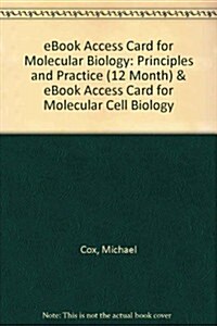 Molecular Biology Ebook Access Card, 12 Month Access + Ebook Access Card for Molecular Cell Biology (Pass Code, 7th)