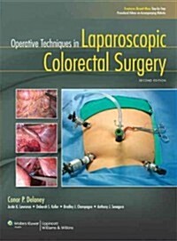 Operative Techniques in Laparoscopic Colorectal Surgery with Access Code (Hardcover, 2)