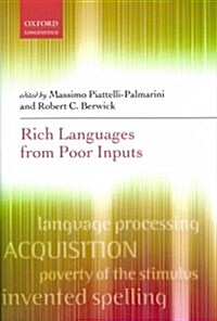 Rich Languages from Poor Inputs (Hardcover)