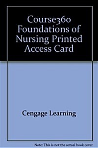 Course360 Foundations of Nursing Printed Access Card (Pass Code)