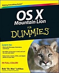 OS X Mountain Lion for Dummies (Paperback)