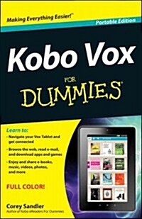 Kobo Vox for Dummies (Paperback)