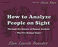 How to Analyze People on Sight (Audio CD)