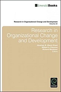 Research in Organizational Change and Development (Hardcover)