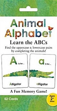 Animal Alphabet Memory Game (Paperback)