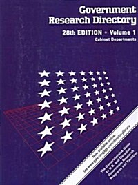 Government Research Directory: 3 Volume Set (Paperback, 28th)