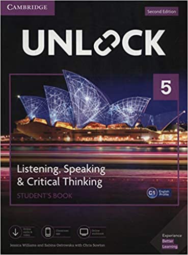 [중고] Unlock Level 5 Listening, Speaking & Critical Thinking Student‘s Book, Mob App and Online Workbook w/ Downloadable Audio and Video (Package, 2 Revised edition)