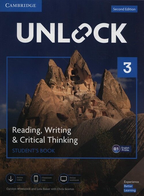 Unlock Level 3 Reading, Writing, & Critical Thinking Students Book, Mob App and Online Workbook w/ Downloadable Video (Package, 2 Revised edition)
