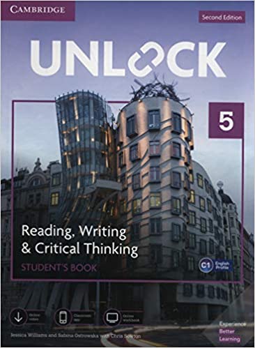 Unlock Level 5 Reading, Writing, & Critical Thinking Students Book, Mob App and Online Workbook w/ Downloadable Video (Package, 2 Revised edition)