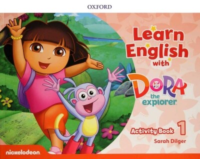 [중고] Learn English with Dora the Explorer: Level 1: Activity Book (Paperback)