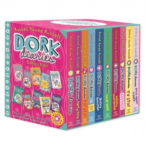 Dork Diaries x 12 2018 Set (Paperback, Slipcase)