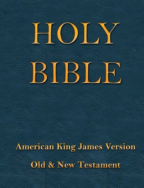American King James Holy Bible: Old & New Testaments (Paperback)
