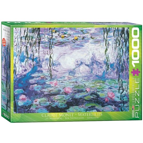 Waterlilies by Monet 1000pc Puzzle (Other)