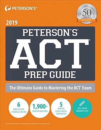 Petersons ACT Prep Guide 2019 (Paperback)