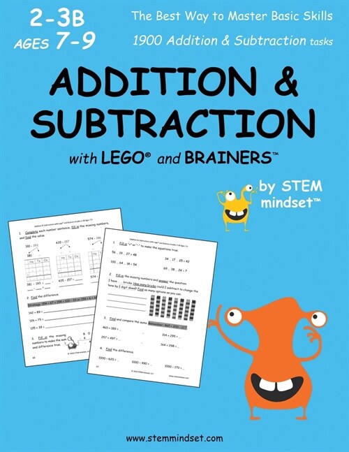 Addition & Subtraction with Lego and Brainers Grades 2-3b Ages 7-9 (Paperback)