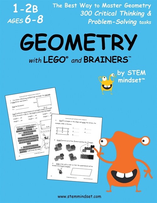 Geometry with Lego and Brainers Grades 1-2b Ages 6-8 (Paperback)