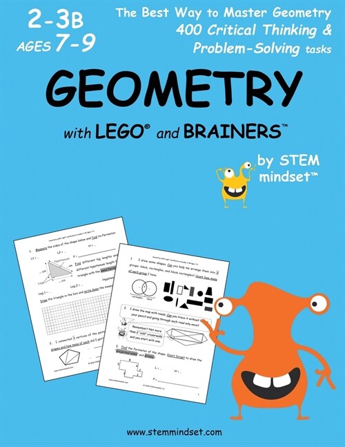 Geometry with Lego and Brainers Grades 2-3b Ages 7-9 (Paperback)