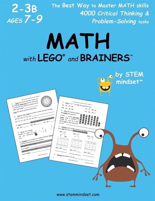 Math with Lego and Brainers Grades 2-3b Ages 7-9 (Paperback)