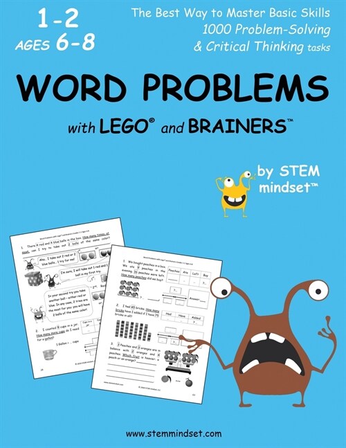 Word Problems with Lego and Brainers Grades 1-2 Ages 6-8 (Paperback)
