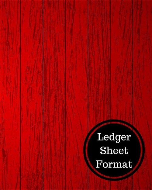 Ledger Sheet Format: Two Columnar Format (Paperback)