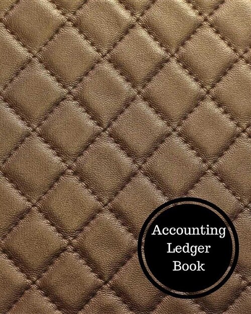 Accounting Ledger Book: Three Columnar Format (Paperback)
