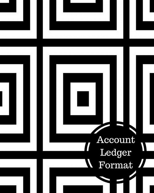 Account Ledger Format: 4 Column Columnar (Paperback)