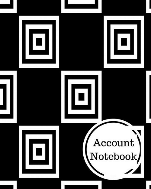 Account Notebook: 4 Column Columnar (Paperback)