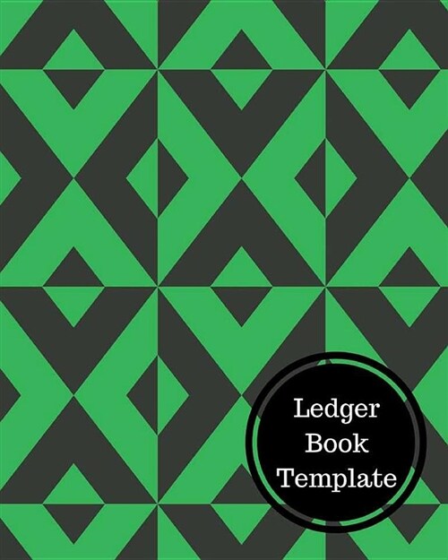 Ledger Book Template: 4 Column Columnar (Paperback)