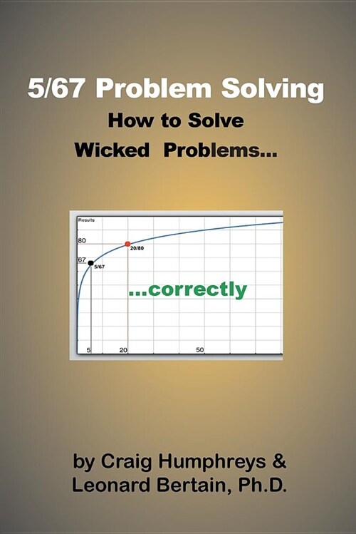 5/67 Problem Solving: How to Solve Wicked Problems...Correctly (Paperback, This Is the Fir)