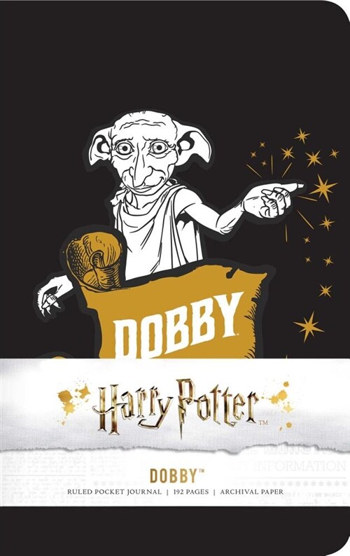 Harry Potter: Dobby Ruled Pocket Journal (Hardcover)