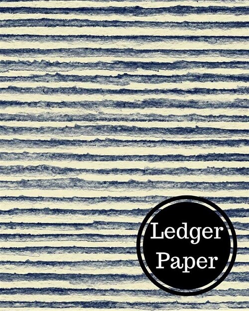 Ledger Paper: Two Columnar Format (Paperback)