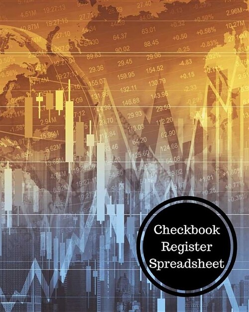 Checkbook Register Spreadsheet: Check Register (Paperback)
