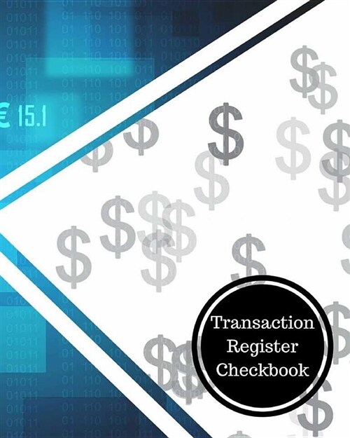Transaction Register Checkbook: Check Register (Paperback)