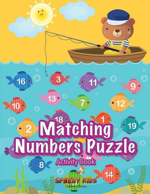 Matching Numbers Puzzle Activity Book (Paperback)