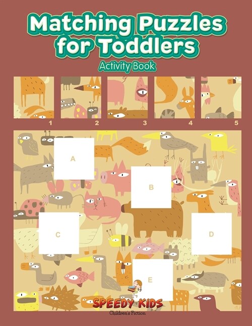 Matching Puzzles for Toddlers Activity Book (Paperback)