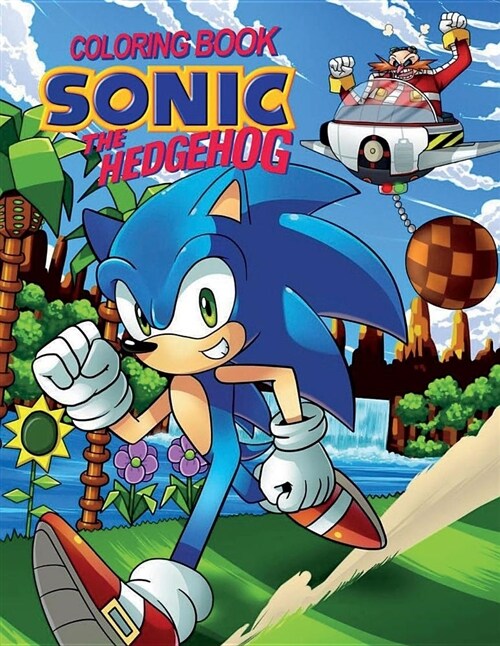 Sonic the Hedgehog Coloring Book (Paperback)