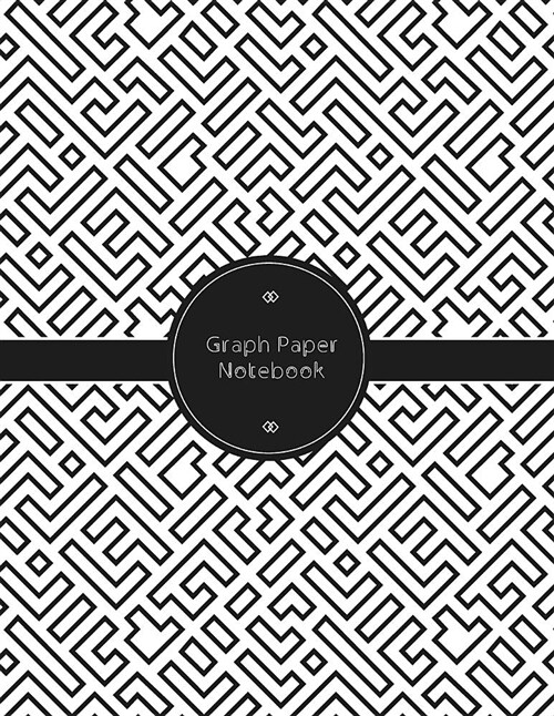 Graph Paper Notebook: 1 Inch Squares Blank Graphing Composition Book Quad Ruled Squared Graph Journal Engineering Mathematics Sketchbook Col (Paperback)