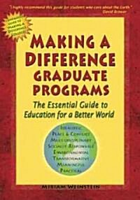 Making a Difference Graduate Programs (Paperback)