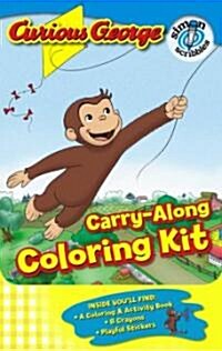 Curious George Carry-Along Coloring Kit (Paperback, BOX, CLR, CS)