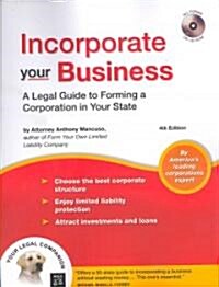 Incorporate Your Business (Paperback, CD-ROM, 4th)