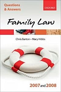 Q & A Family Law 2007 and 2008 (Paperback, 5th)