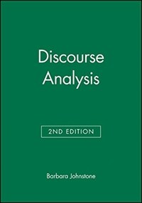Discourse analysis 2nd ed