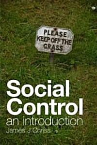 Social Control (Hardcover, 1st)