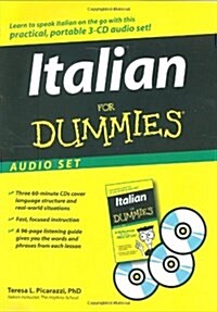 Italian for Dummies Audio Set [With Italian for Dummies Reference Book] (Audio CD)