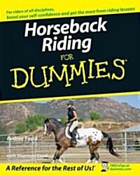Horseback Riding for Dummies (Paperback)
